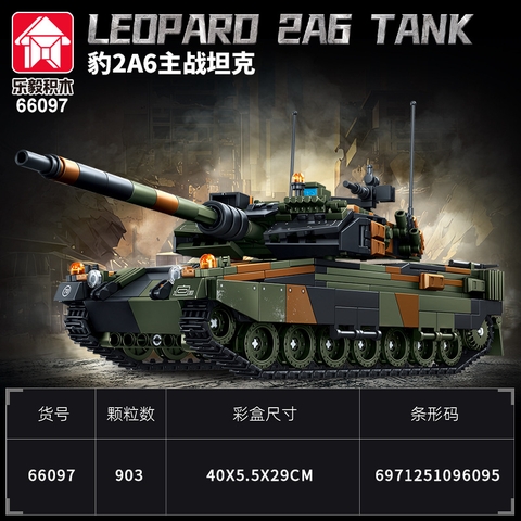 Đồ Chơi Lắp Ráp Xe Tăng Chủ Lực Leopard 2A6 Tank