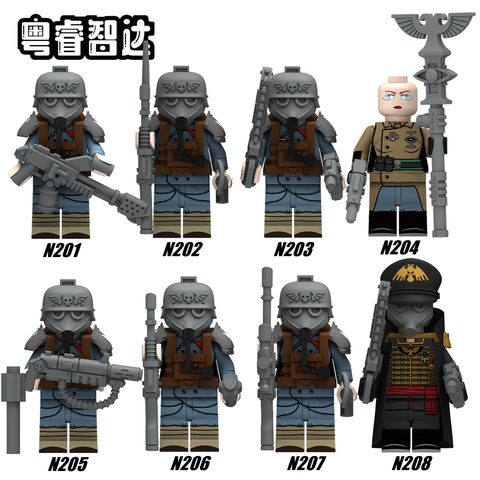Đồ Chơi Lắp Ráp Mô Hình Chiến Binh Warhammer N201 - N208