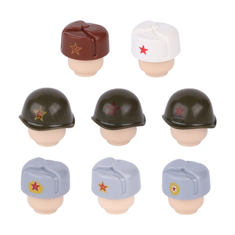 Đồ Chơi Lắp Ráp Phụ Kiện Nón Quân Đội Sĩ Quan Các Nước Cao Cấp