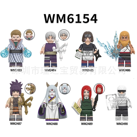 Đồ Chơi Lắp Ráp Nhân Vật Anime WM2483 - WM2490
