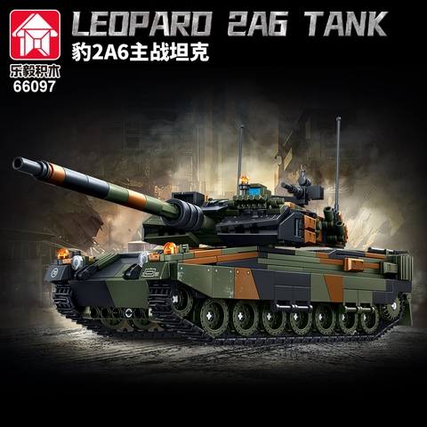 Đồ Chơi Lắp Ráp Xe Tăng Chủ Lực Leopard 2A6 Tank