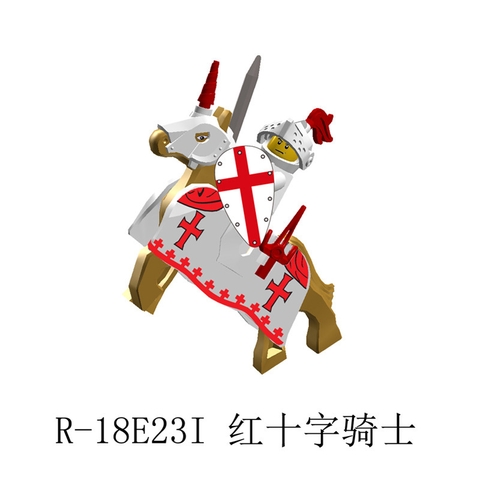 Đồ Chơi Lắp Ráp Minifigure Kỵ Sĩ Trung Cổ