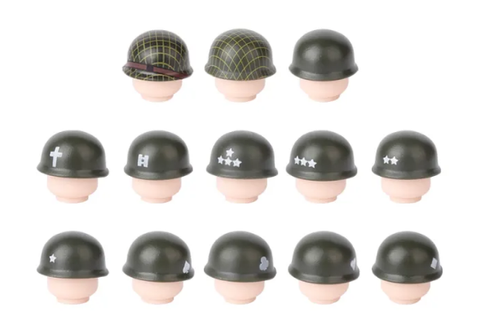 Đồ Chơi Lắp Ráp Phụ Kiện Nón Quân Đội Sĩ Quan Các Nước Cao Cấp