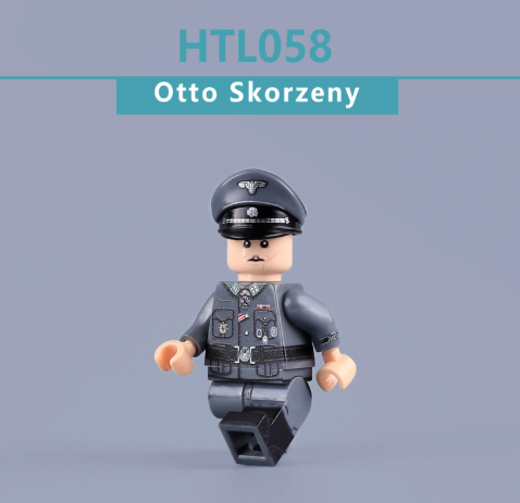 Đồ Chơi Lắp Ráp Mô Hình Nhân Vật Chiến Binh Otto Skorzeny