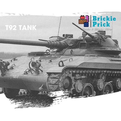 Non Lego Army Xe Tăng T92