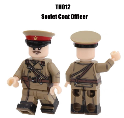 Đồ Chơi Lắp Ráp Army Minifigure Quân Đội Sĩ Quan Liên Xô