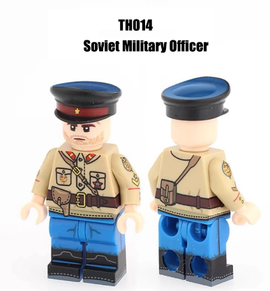 Đồ Chơi Lắp Ráp Army Minifigure Quân Đội Sĩ Quan Liên Xô