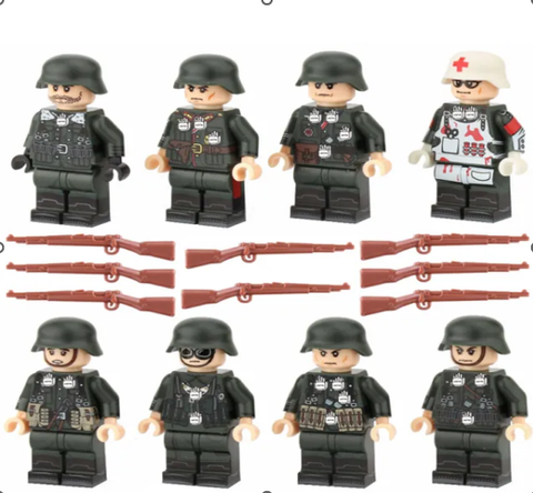 Đồ Chơi Lắp Ráp Army Minifigure Set Quân Đội Lính Đức Cao Cấp