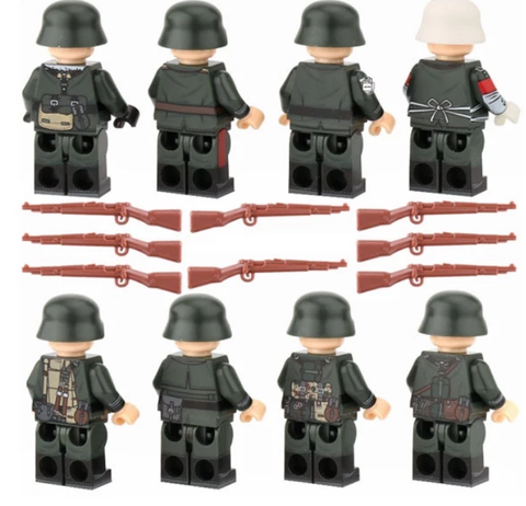 Đồ Chơi Lắp Ráp Army Minifigure Set Quân Đội Lính Đức Cao Cấp