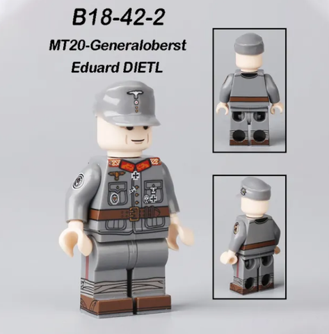 Đồ Chơi Lắp Ráp Army Mô Hình Nhân Vật Minifigure Quân Đoàn Miền Núi Đức