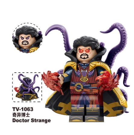 Đồ Chơi Lắp Ráp Mô Hình Nhân Vật Siêu Anh Hùng Set TV6208 Moon Knight, Wanda, Doctor Strange, Magneto,...