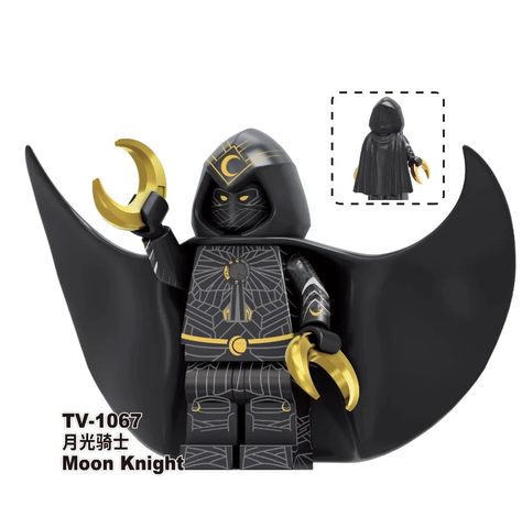 Đồ Chơi Lắp Ráp Mô Hình Nhân Vật Siêu Anh Hùng Set TV6208 Moon Knight, Wanda, Doctor Strange, Magneto,...