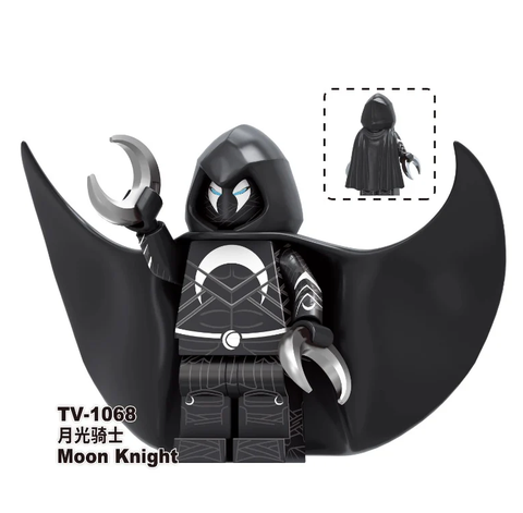Đồ Chơi Lắp Ráp Mô Hình Nhân Vật Siêu Anh Hùng Set TV6208 Moon Knight, Wanda, Doctor Strange, Magneto,...