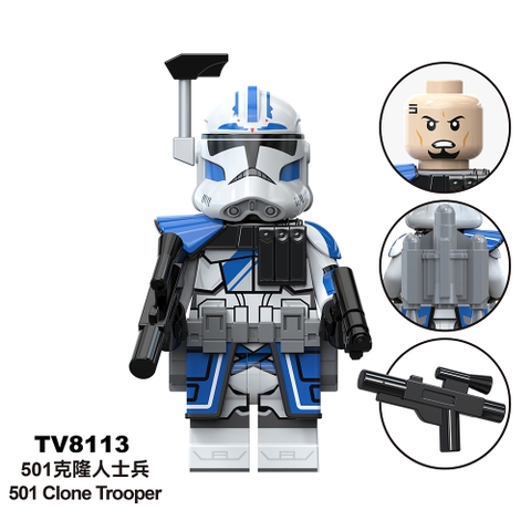 Đồ Chơi Lắp Ráp Minifigure Clone Troopers