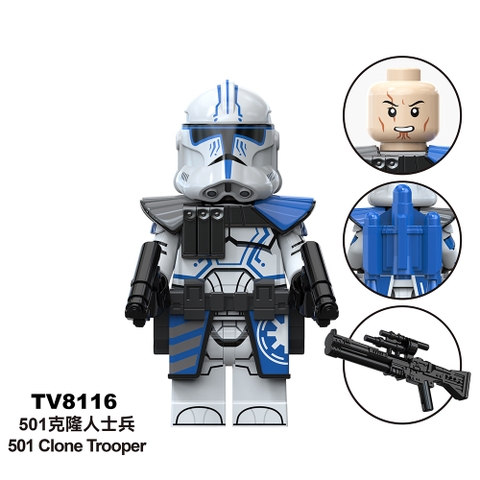 Đồ Chơi Lắp Ráp Minifigure Clone Troopers