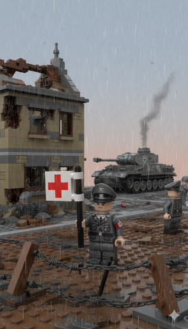 Đồ Chơi Lắp Ráp Nhân Vật Mô Hình Quân Đội Sĩ Quan Tướng Quân Đức