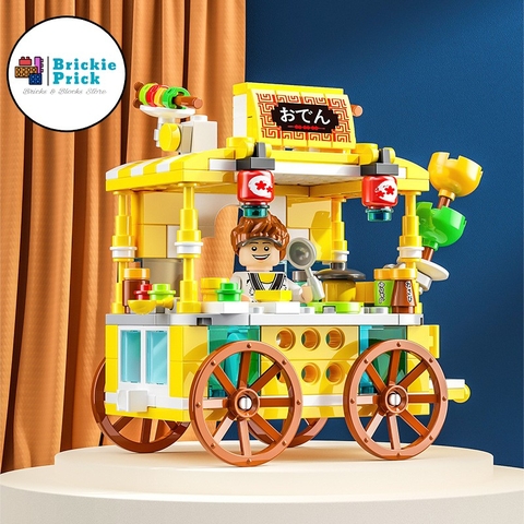 Đồ Chơi Lắp Ráp Mô Hình Thành Phố - Đồ Chơi Lắp Ráp Xe Bán Hàng Rong - Brickie Prick