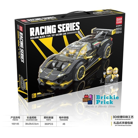 Đồ Chơi Lắp Ráp Các Loại Xe Đua 4 Bánh Kèm Nhân Vật Minifigure Đáng Yêu