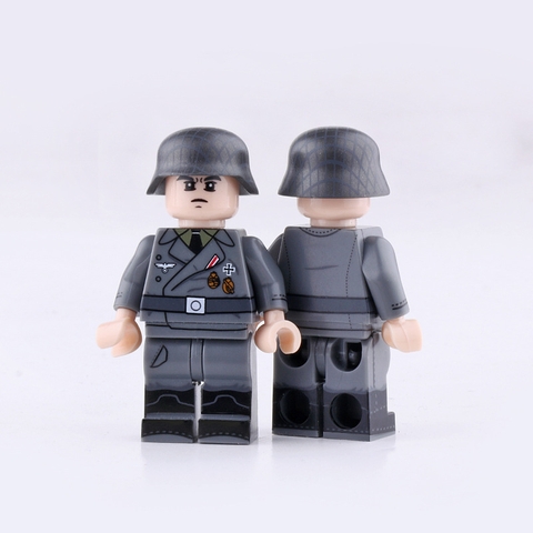 Đồ Chơi Lắp Ráp Mô Hình Minifigure Lính WW2 Cao Cấp - in nhiều mặt
