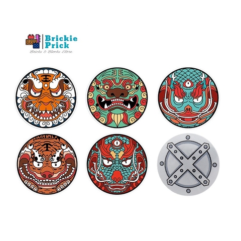 Đồ Chơi Lắp Ráp Mô Hình Phụ Kiện Khiên Trung Cổ