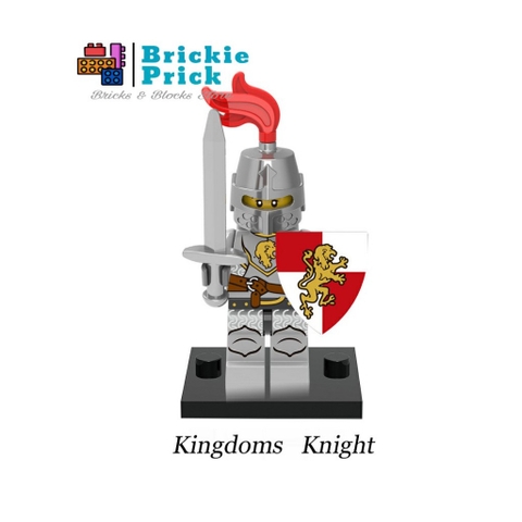 Đồ Chơi Lắp Ráp Minifigure Xếp Hình Nhân Vật Hiệp Sĩ Trung Cổ Đầy Đủ Phụ Kiện