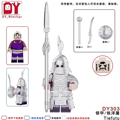 Đồ Chơi Lắp Ráp  Xếp Hình Hiệp Sĩ Trung Cổ - Nhân Vật Thiết Phù Đồ - Hiệp Sĩ Trung Cổ