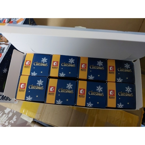 Đồ Chơi Lắp Ráp Giáng Sinh - Ngẫu Nhiên Nhân Vật Noel - Đồ Chơi Lắp Ráp Chủ Đề Noel