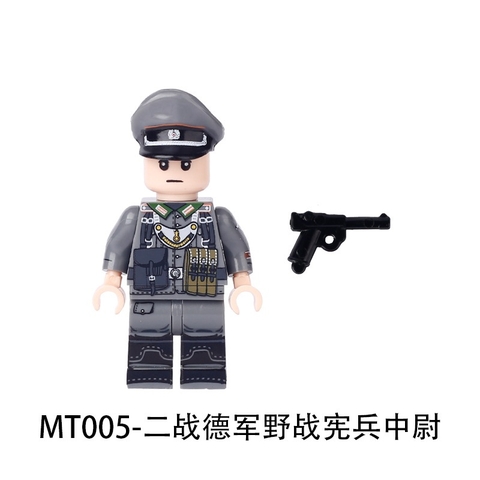 Đồ Chơi Lắp Ráp Mô Hình Army Quân Đội Đức WW2 Cao Cấp