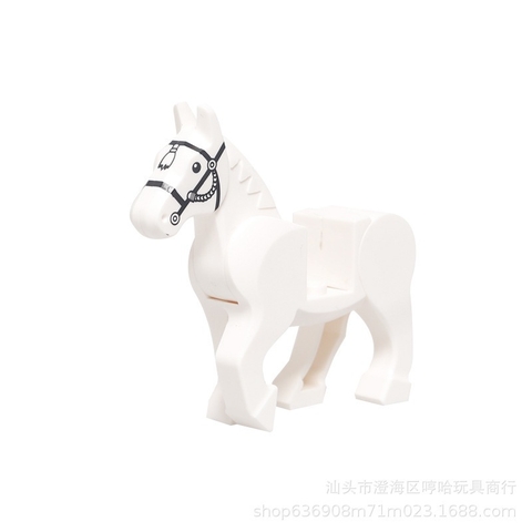 Đồ Chơi Lắp Ráp Phụ Kiện Ngựa Chiến Kèm Yên Ngựa - Đồ chơi lắp ráp - Brickie Prick