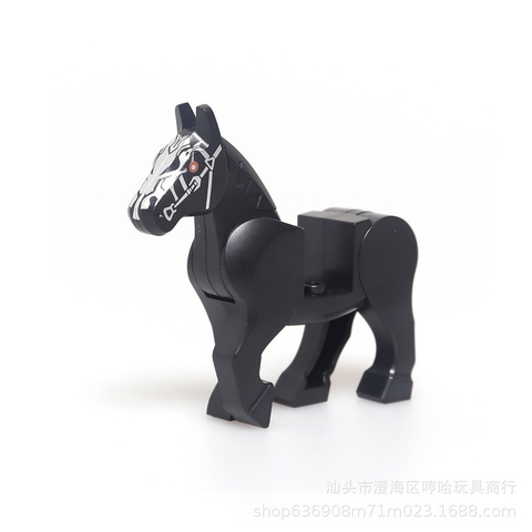 Đồ Chơi Lắp Ráp Phụ Kiện Ngựa Chiến Kèm Yên Ngựa - Đồ chơi lắp ráp - Brickie Prick