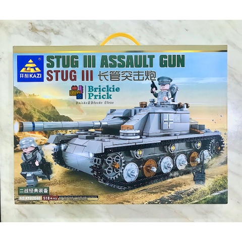 Đồ Chơi Lắp Ráp Mô Hình Xe Tăng Chiến Đấu Đức STUG III