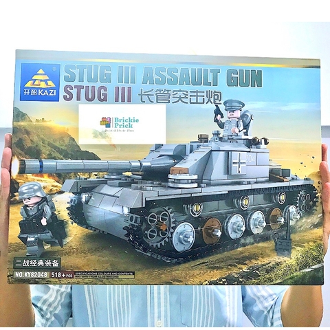 Đồ Chơi Lắp Ráp Mô Hình Xe Tăng Chiến Đấu Đức STUG III