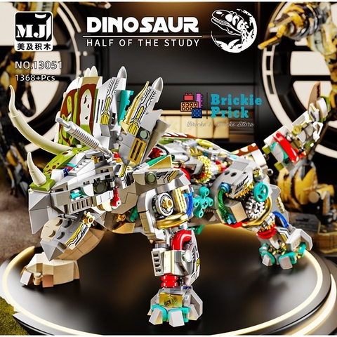 Đồ Chơi Lắp Ráp Mô Hình Khủng Long Máy Sinoceratops - Có Khớp Cử Động Linh Hoạt - Kích Thước Lớn