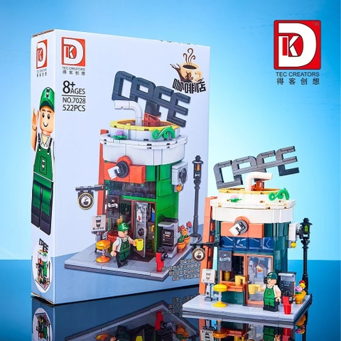 Đồ Chơi Lắp Ráp Mô Hình Thành Phố Các Quán Nước Tiệm Trà Tiệm Nước Dừa Tiệm Cafe Tiệm Trà Thảo Dược Cao Cấp