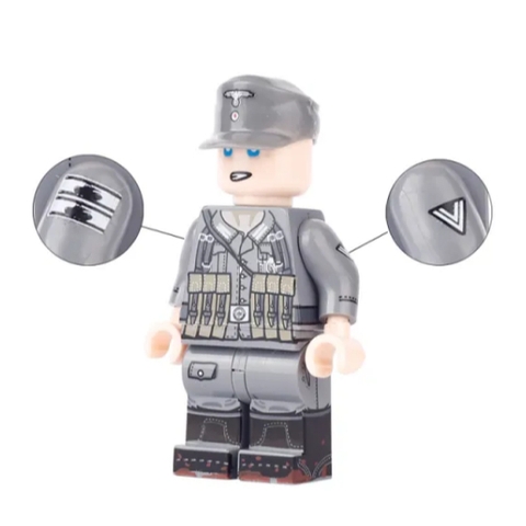 Đồ Chơi Lắp Ráp Mô Hình Army Quân Đội Đức WW2 Cao Cấp