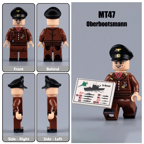 Đồ Chơi Lắp Ráp Mô Hình Army Quân Đội Đức WW2 Cao Cấp