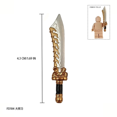 Đồ Chơi Lắp Ráp Phụ Kiện Vũ Khí Trung Cổ Phụ Kiện Minifigure