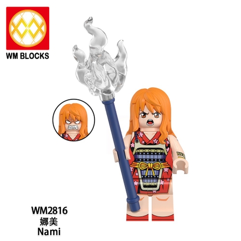 Đồ Chơi Lắp Ráp Minifigure Mô Hình Các Nhân Vật Phim Hoạt Hình One Piece Luffy Zoro Sanji Shank Kaido