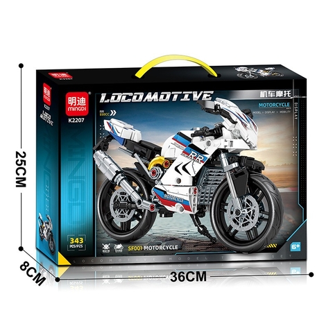 Đồ Chơi Lắp Ráp Mô Hình Xe Moto