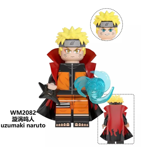 Đồ Chơi Lắp Ráp Minifigure Mô Hình Các Nhân Vật Phim Hoạt Hình Naruto Madara Sasuke Itachi Kakashi