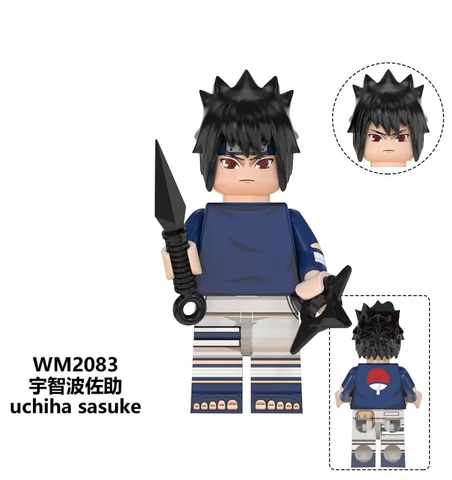 Đồ Chơi Lắp Ráp Minifigure Mô Hình Các Nhân Vật Phim Hoạt Hình Naruto Madara Sasuke Itachi Kakashi