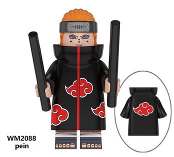 Đồ Chơi Lắp Ráp Minifigure Mô Hình Các Nhân Vật Phim Hoạt Hình Naruto Madara Sasuke Itachi Kakashi