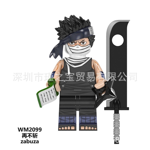 Đồ Chơi Lắp Ráp Nhân Vật Anime Naruto WM2097- WM2104