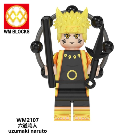 Đồ Chơi Lắp Ráp Nhân Vật Anime Naruto WM2105- WM2112