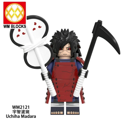 Đồ Chơi Lắp Ráp Mô Hình Nhân Vật Naruto set  WM 6109 Minato, Sasuke, Kakashi, Rock Lee, Guy, Madara,...