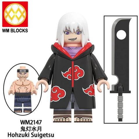 Nhân Vật Lắp Ráp Chủ Đề Naruto, suigetsu, itachi, sasuke, kimimrar, karin,...