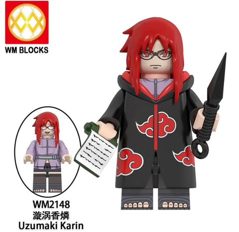 Nhân Vật Lắp Ráp Chủ Đề Naruto, suigetsu, itachi, sasuke, kimimrar, karin,...