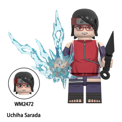 Đồ Chơi Lắp Ráp Nhân Vật Mô Hình Naruto, Boruto, Momoshiki, Sarada, Baryon Naruto