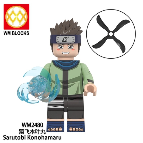 Đồ Chơi Lắp Ráp Nhân Vật Anime Naruto WM2475- WM2482