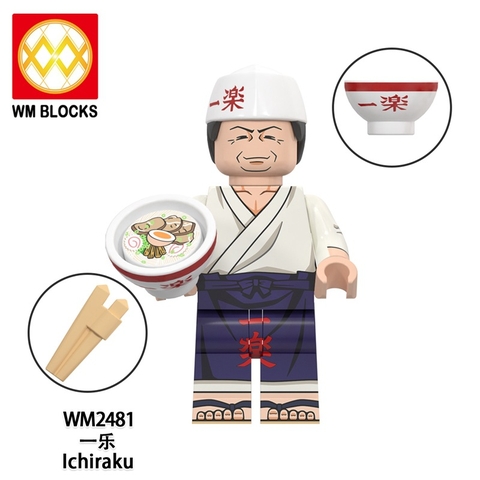 Đồ Chơi Lắp Ráp Nhân Vật Anime Naruto WM2475- WM2482